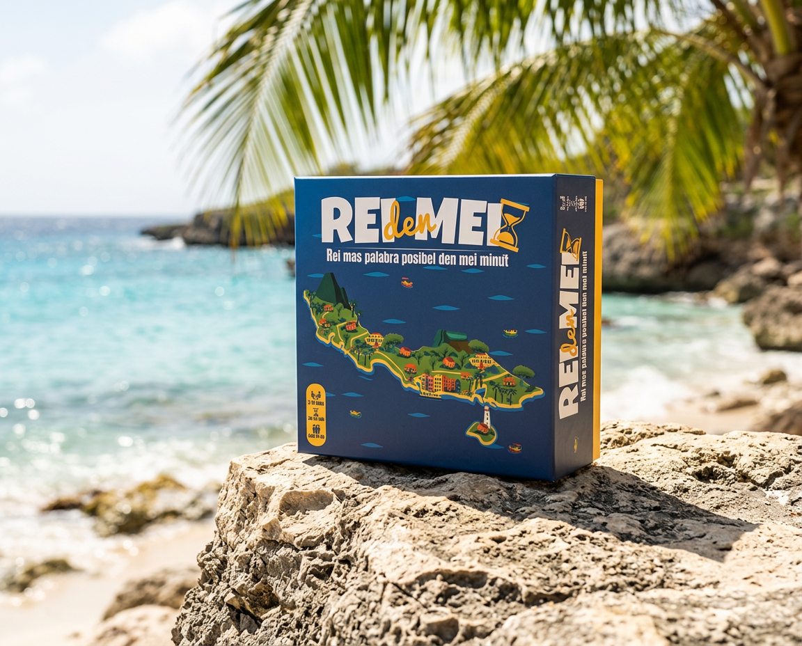Rei den Mei board game set inspired by Curaçao